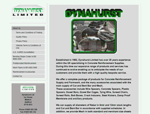 Tablet Screenshot of dynahurst.com